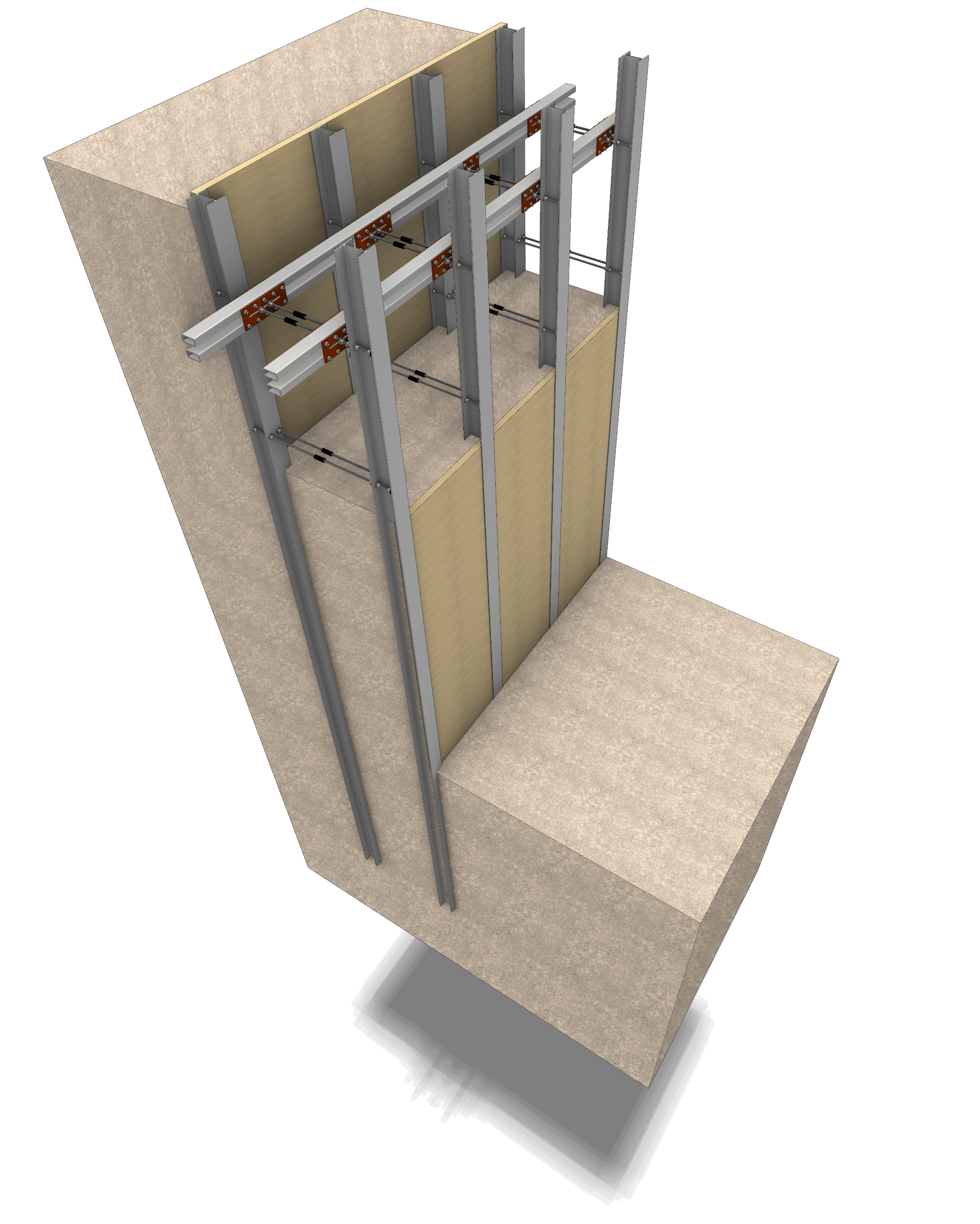전열 굴착 및 토류판 설치