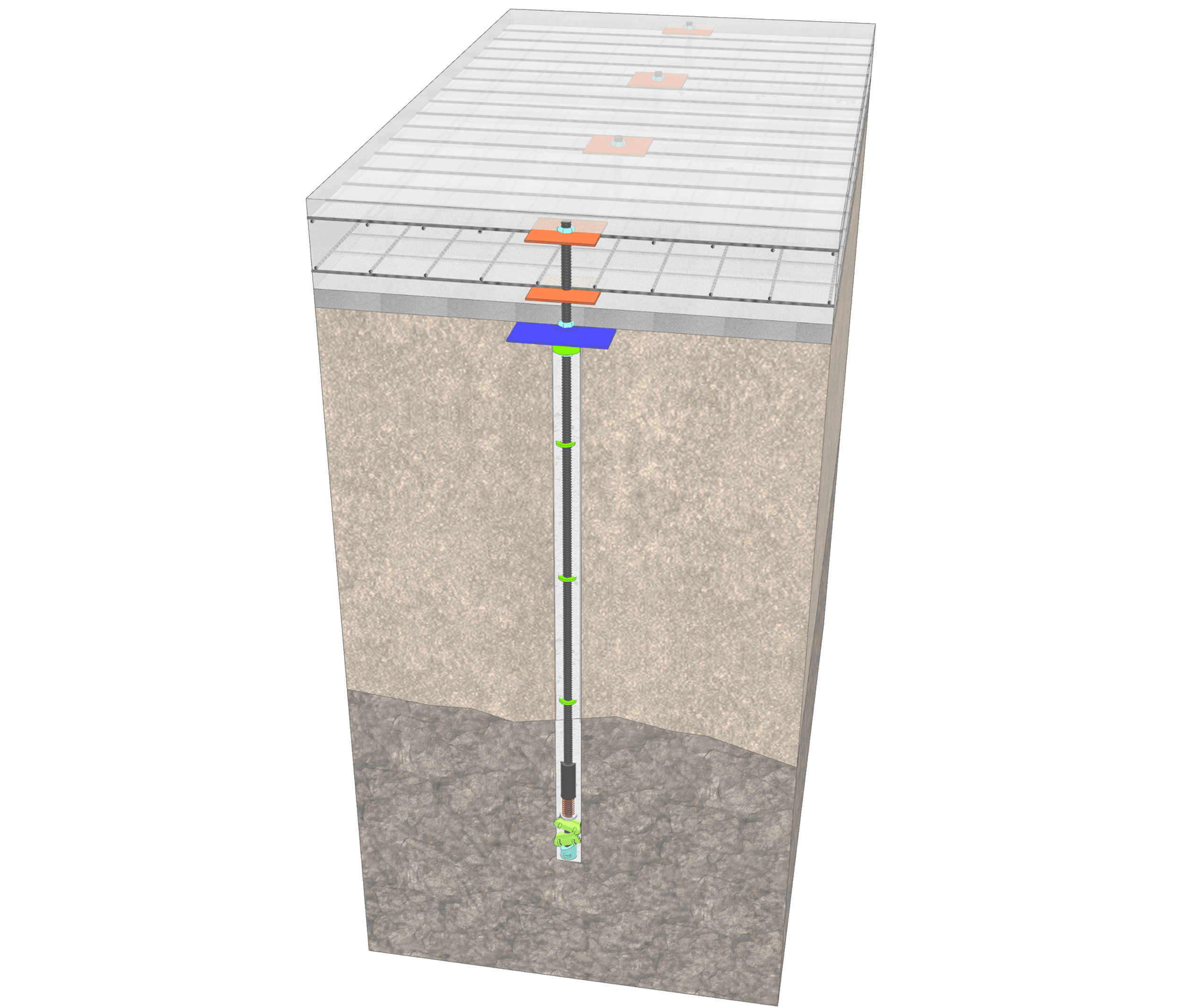 하부슬래브 Con'c 타설