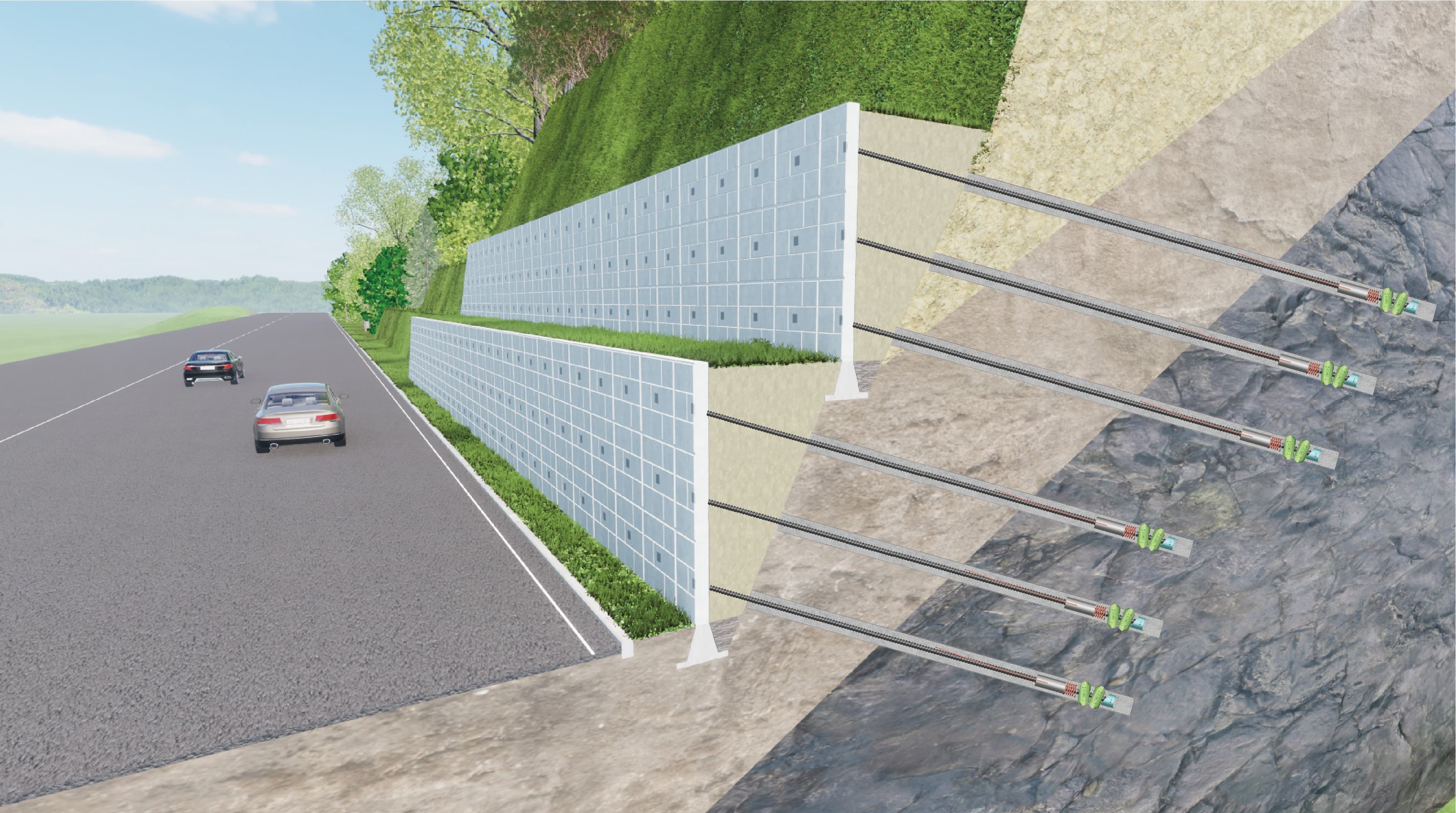 네일형 옹벽 기술개요