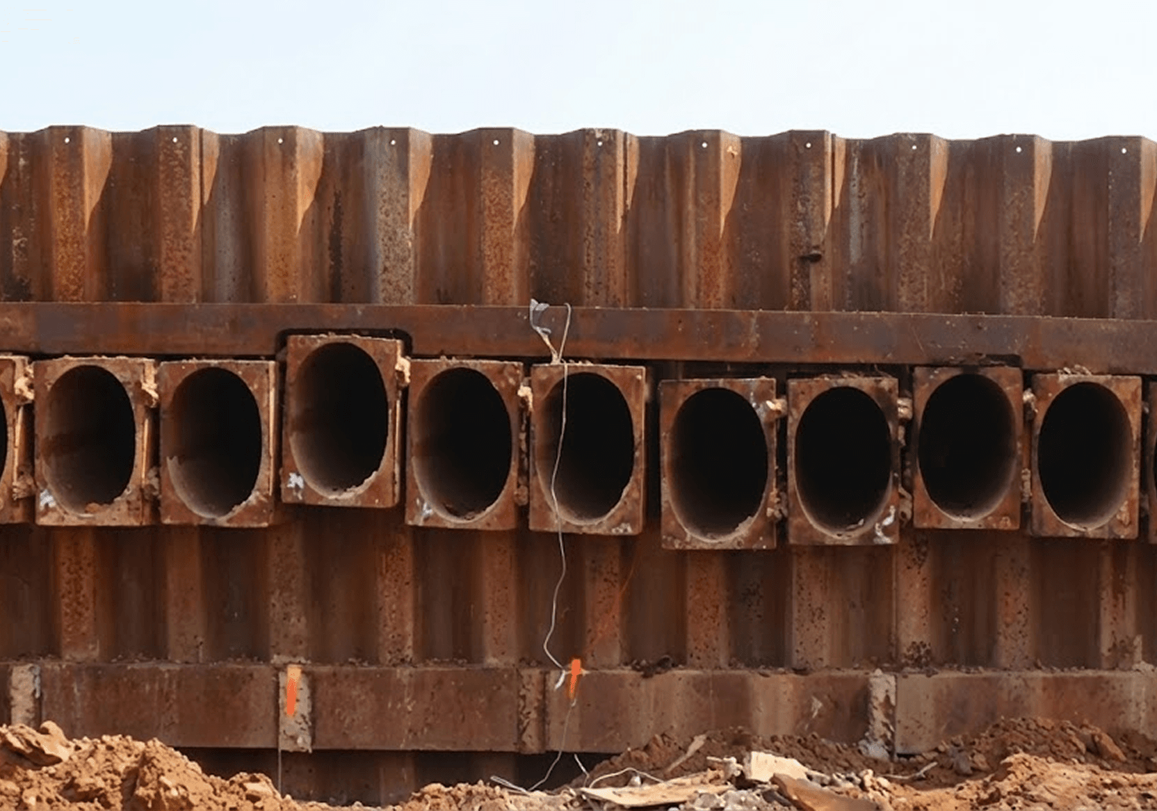 재래식 공법(원형관) 도면